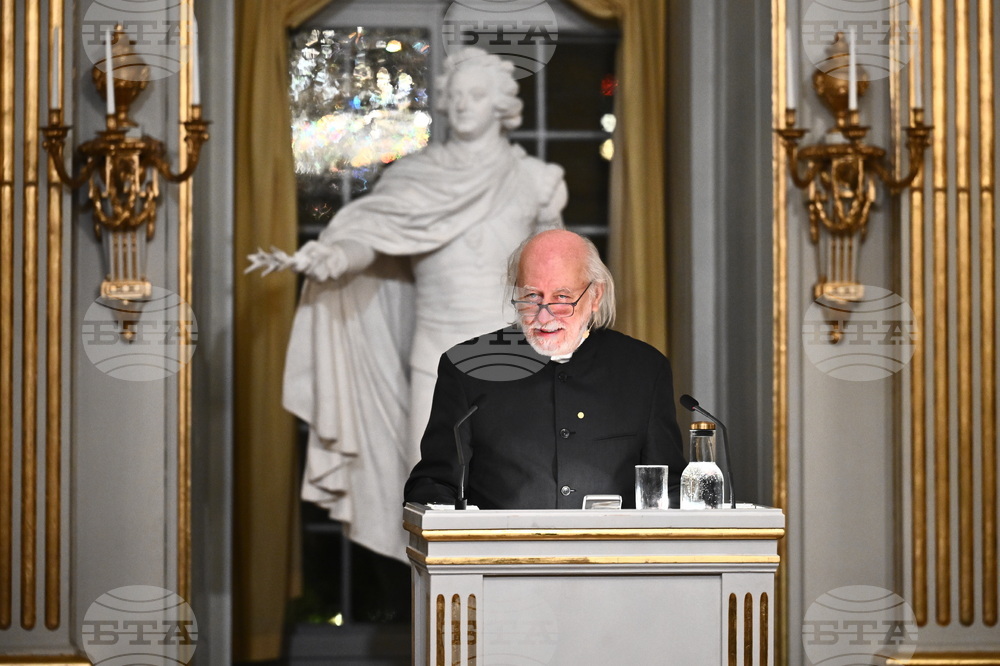 За „старите и новите ангели“ говори носителят на Нобелова награда за литература Ласло Краснахоркаи на лекция в Стокхолм