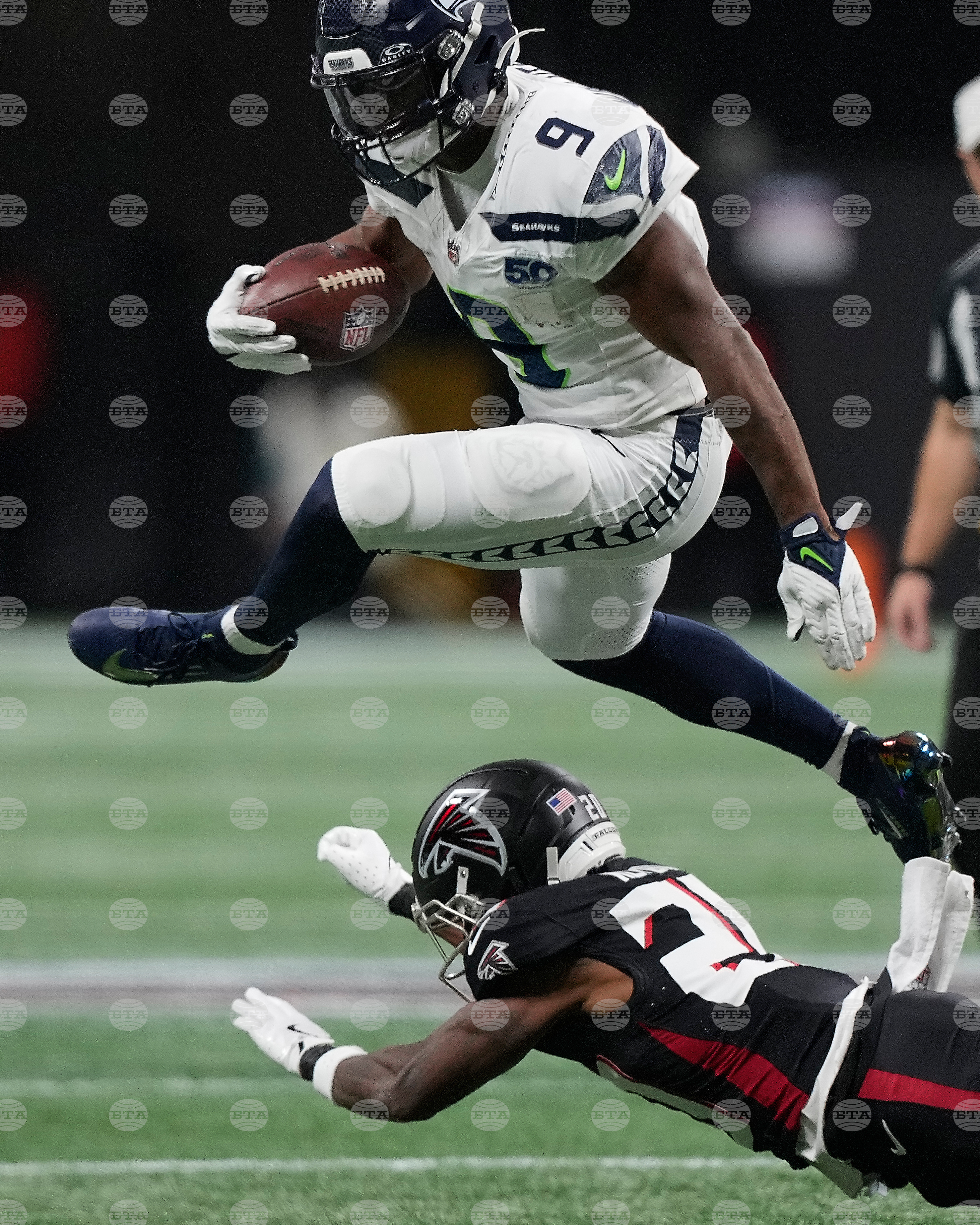 Seahawks Falcons Football