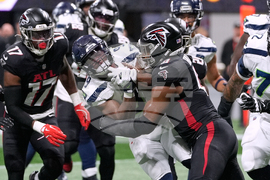 Seahawks Falcons Football
