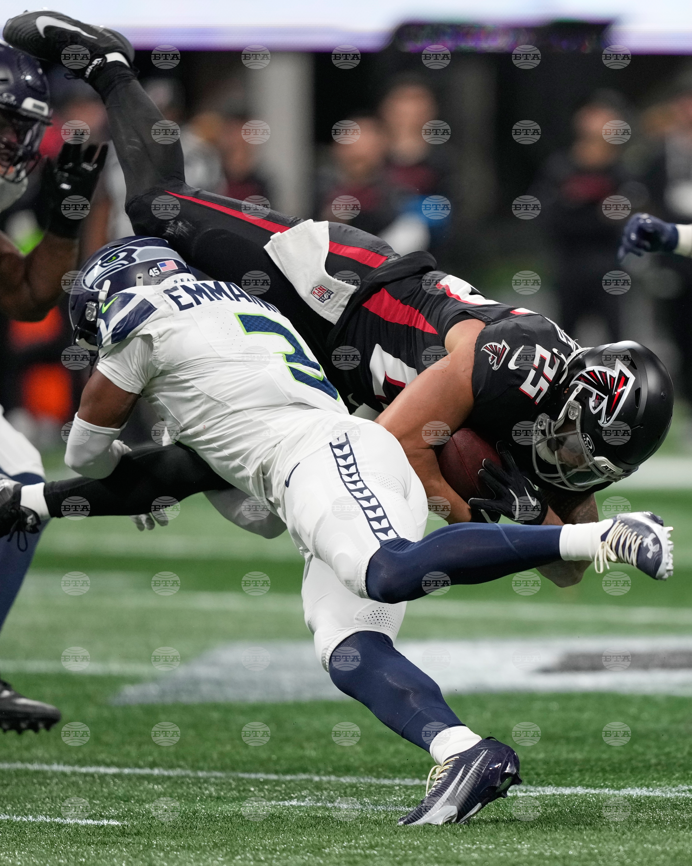 Seahawks Falcons Football