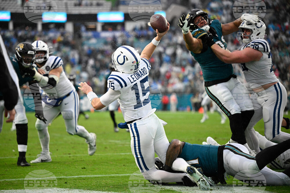 APTOPIX Colts Jaguars Football