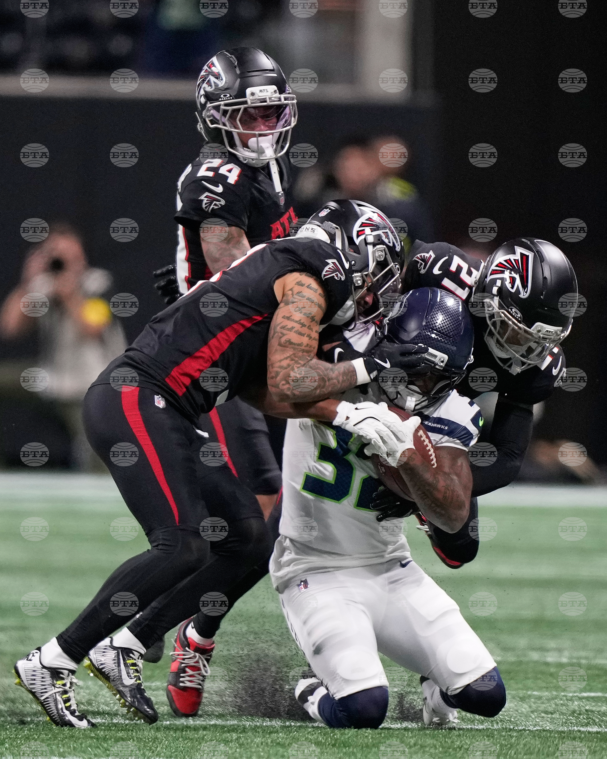 Seahawks Falcons Football