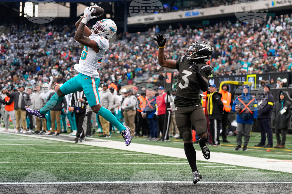 APTOPIX Dolphins Jets Football