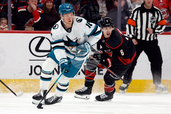 Sharks Hurricanes Hockey
