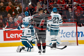 Sharks Hurricanes Hockey