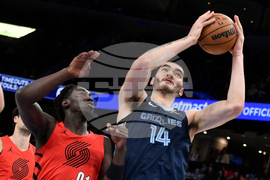 Trail Blazers Grizzlies Basketball