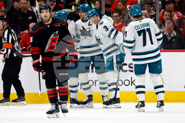 Sharks Hurricanes Hockey