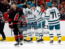 Sharks Hurricanes Hockey