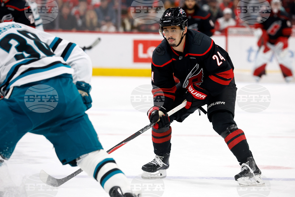 Sharks Hurricanes Hockey