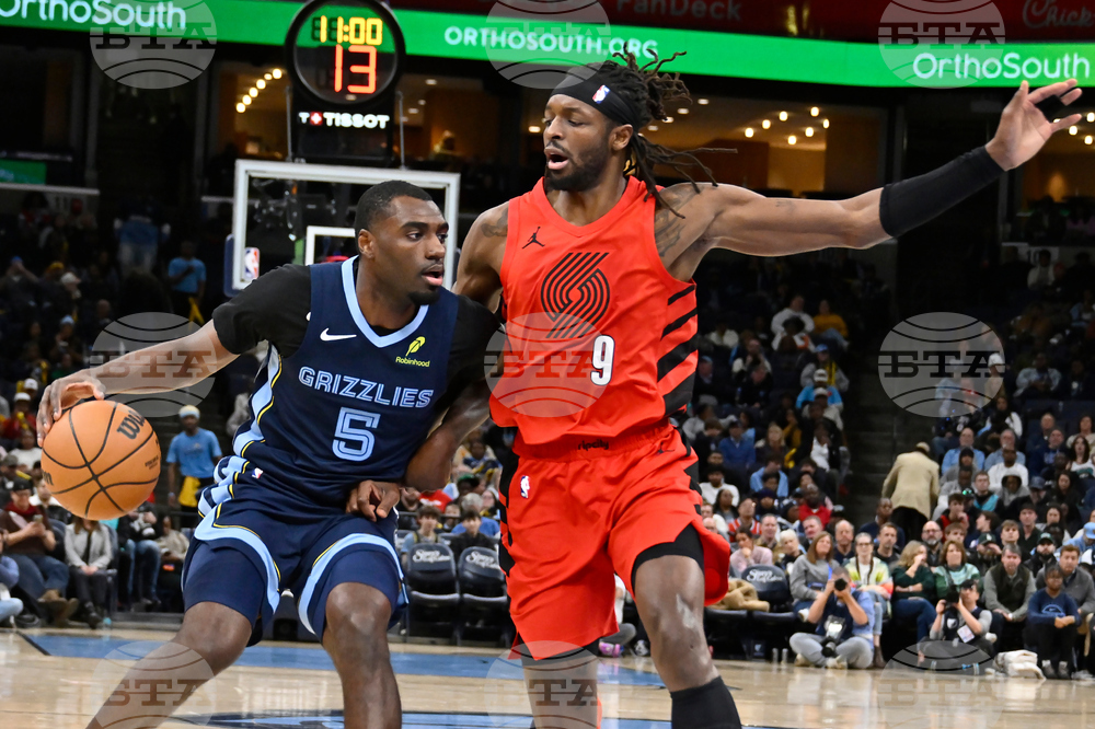 Trail Blazers Grizzlies Basketball