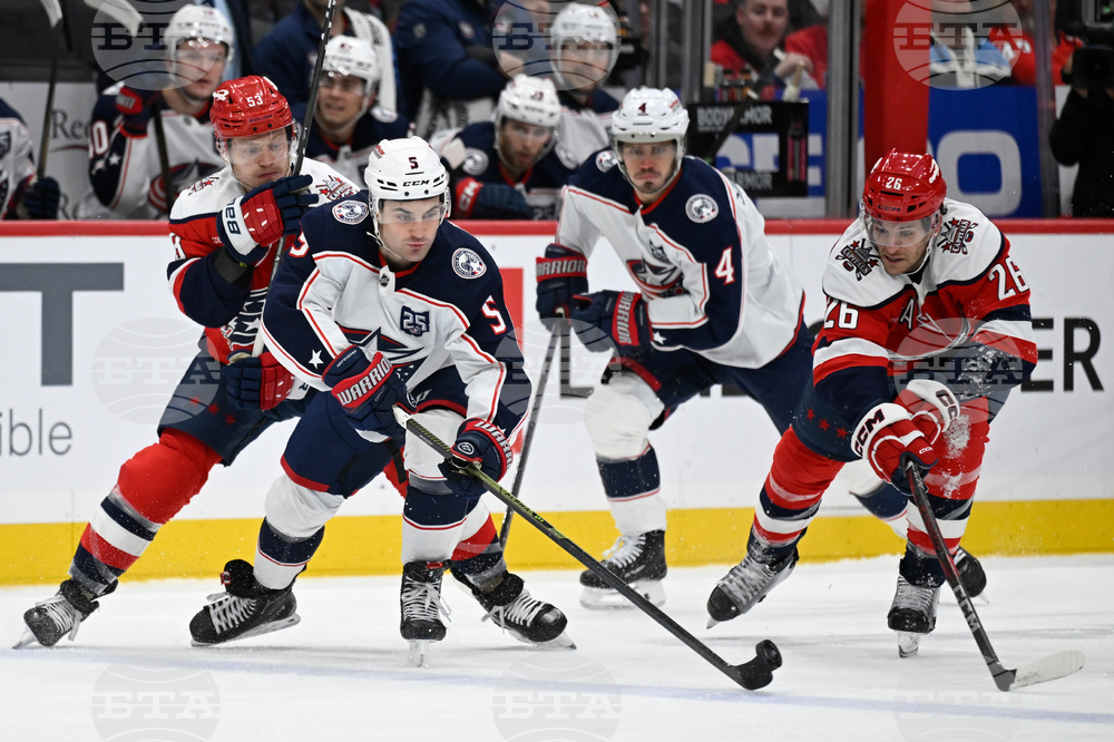 Blue Jackets Capitals Hockey