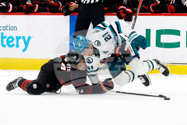 Sharks Hurricanes Hockey