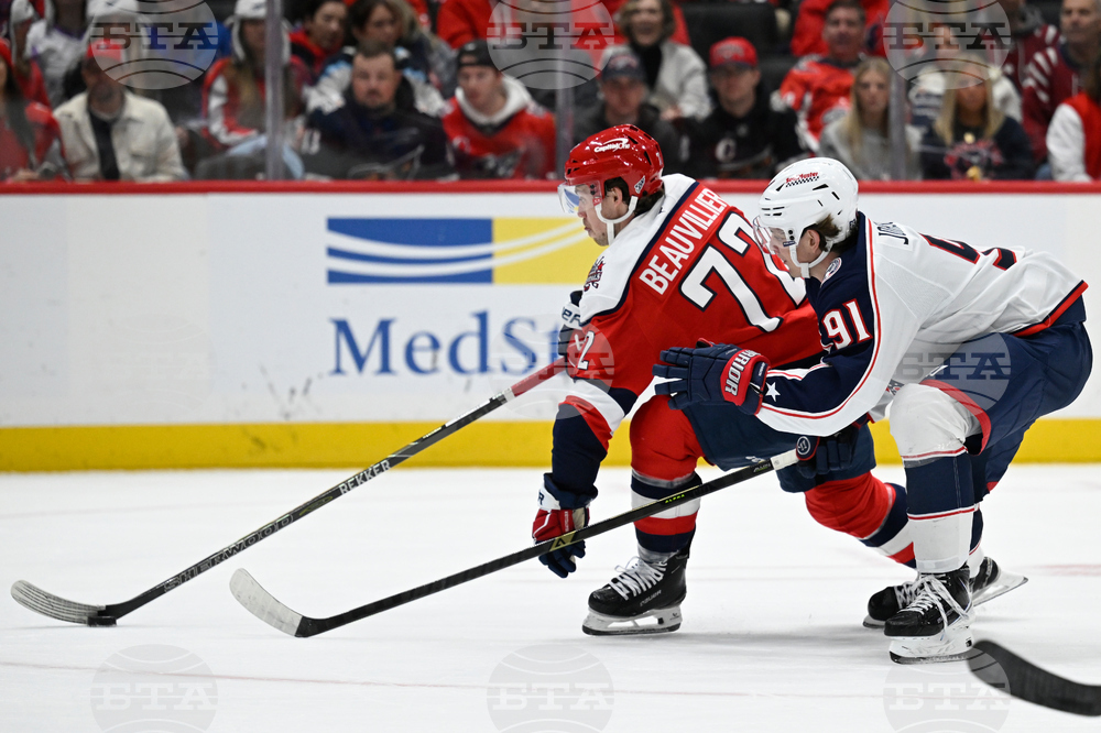 Blue Jackets Capitals Hockey