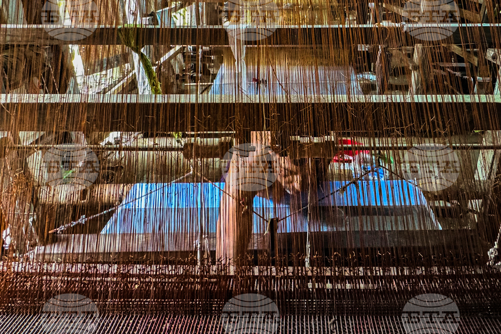 APTOPIX Bangladesh Tangail Saree Photo Gallery