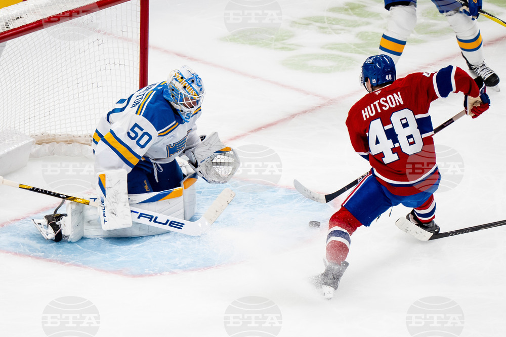 Blues Canadiens Hockey