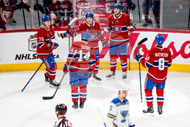 Blues Canadiens Hockey