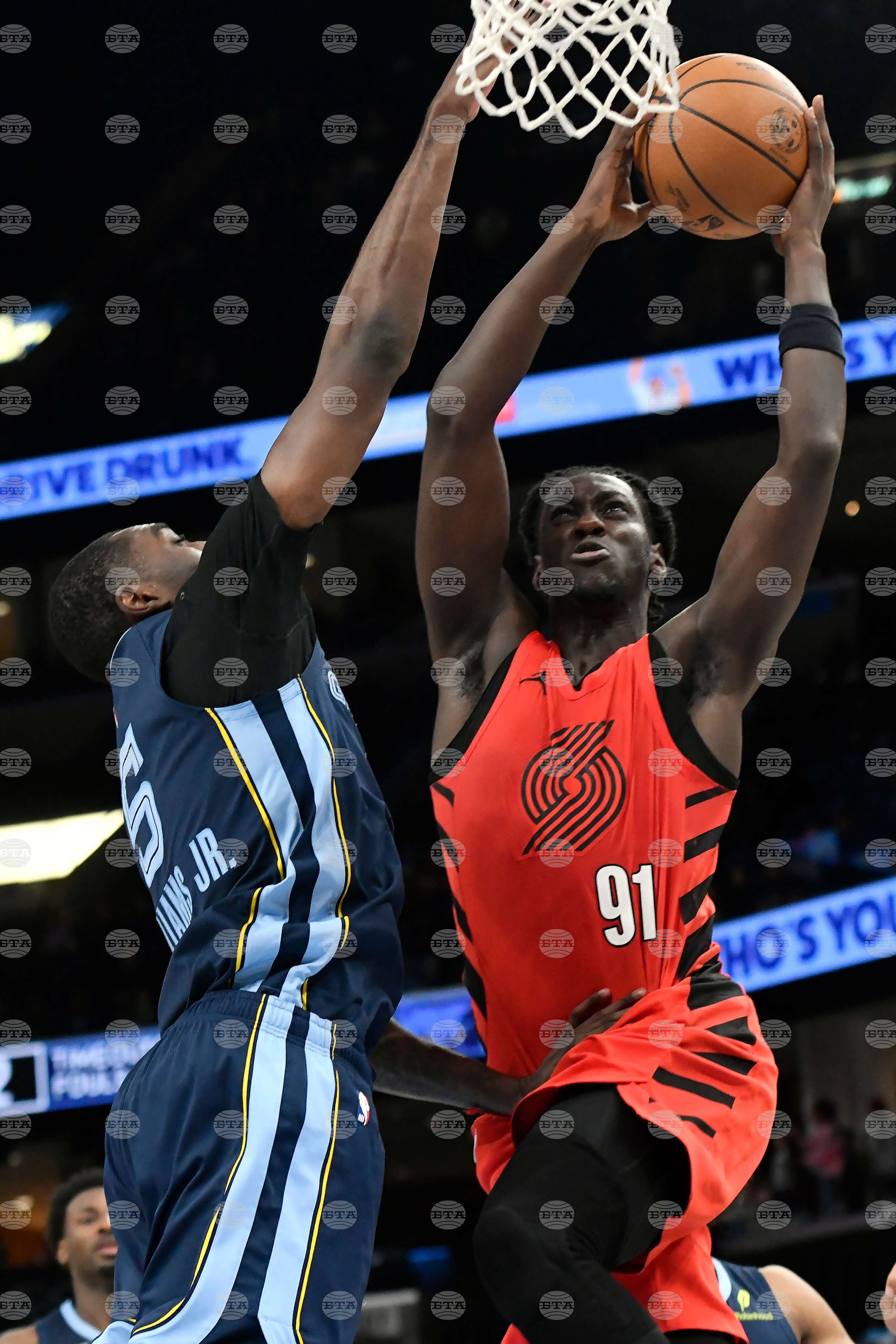 Trail Blazers Grizzlies Basketball