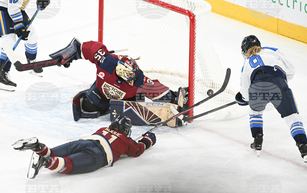 PWHL Sceptres Victoire Hockey