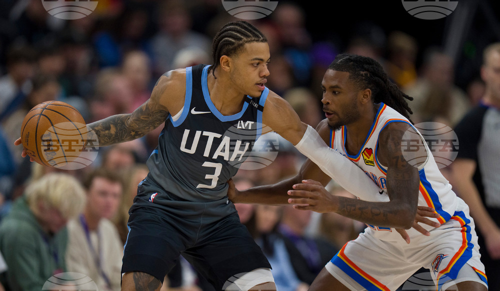 Thunder Jazz Basketball