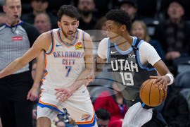 Thunder Jazz Basketball