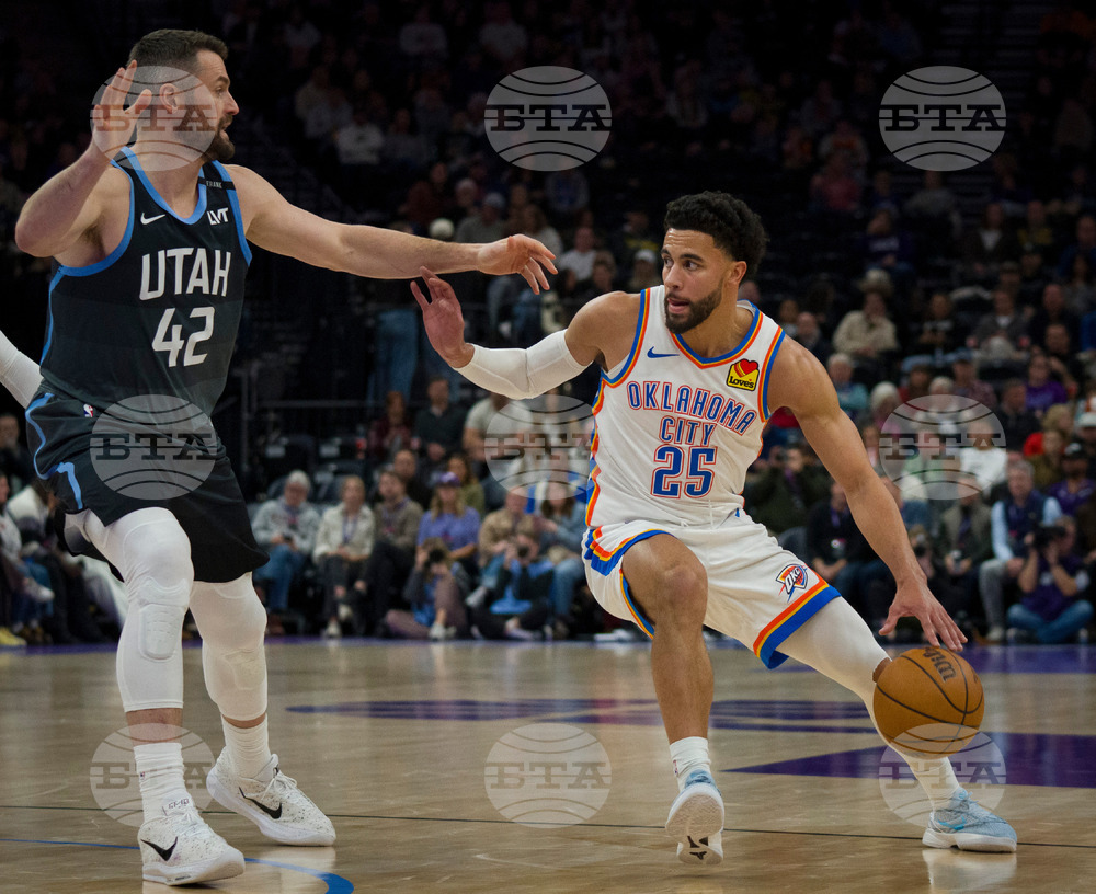 Thunder Jazz Basketball