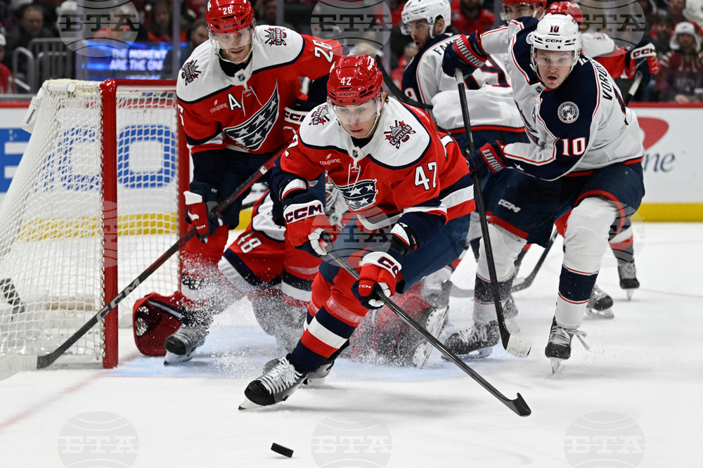 Blue Jackets Capitals Hockey