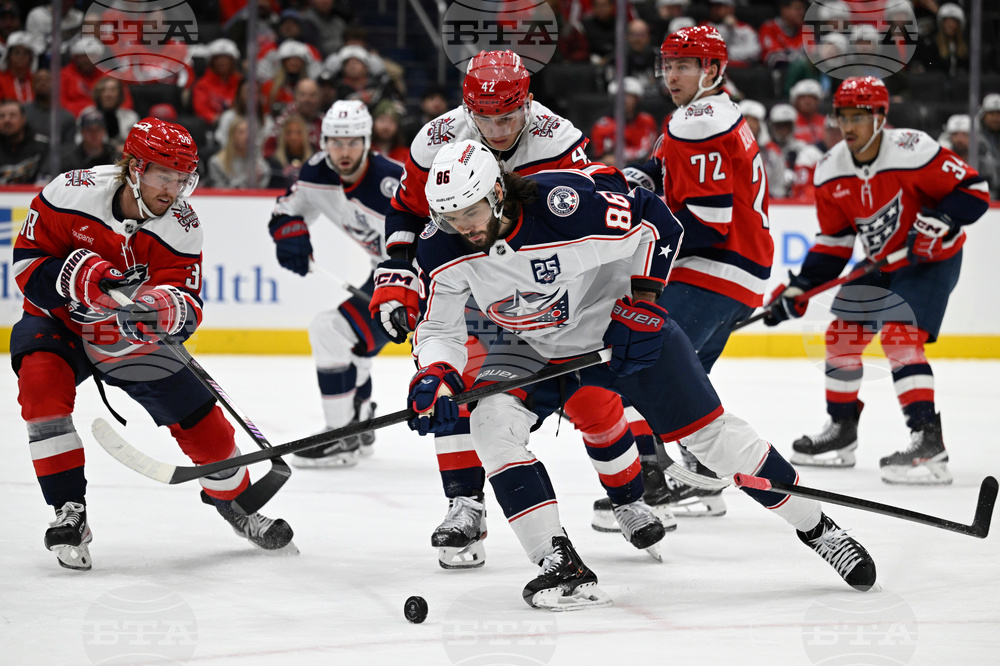 Blue Jackets Capitals Hockey