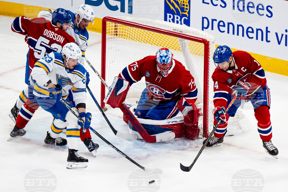 Blues Canadiens Hockey