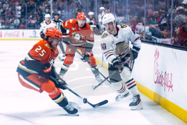Blackhawks Ducks Hockey