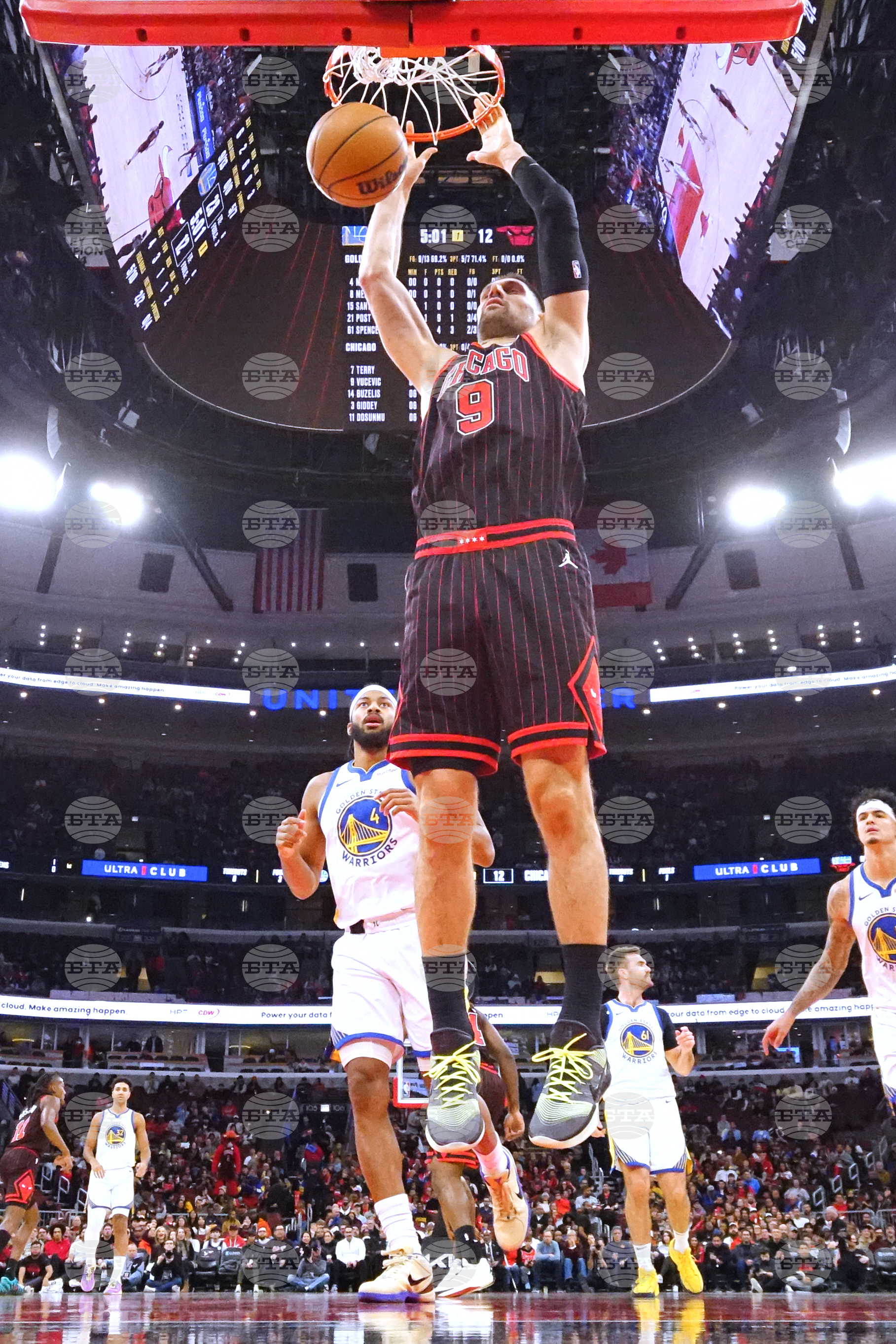 Warriors Bulls Basketball