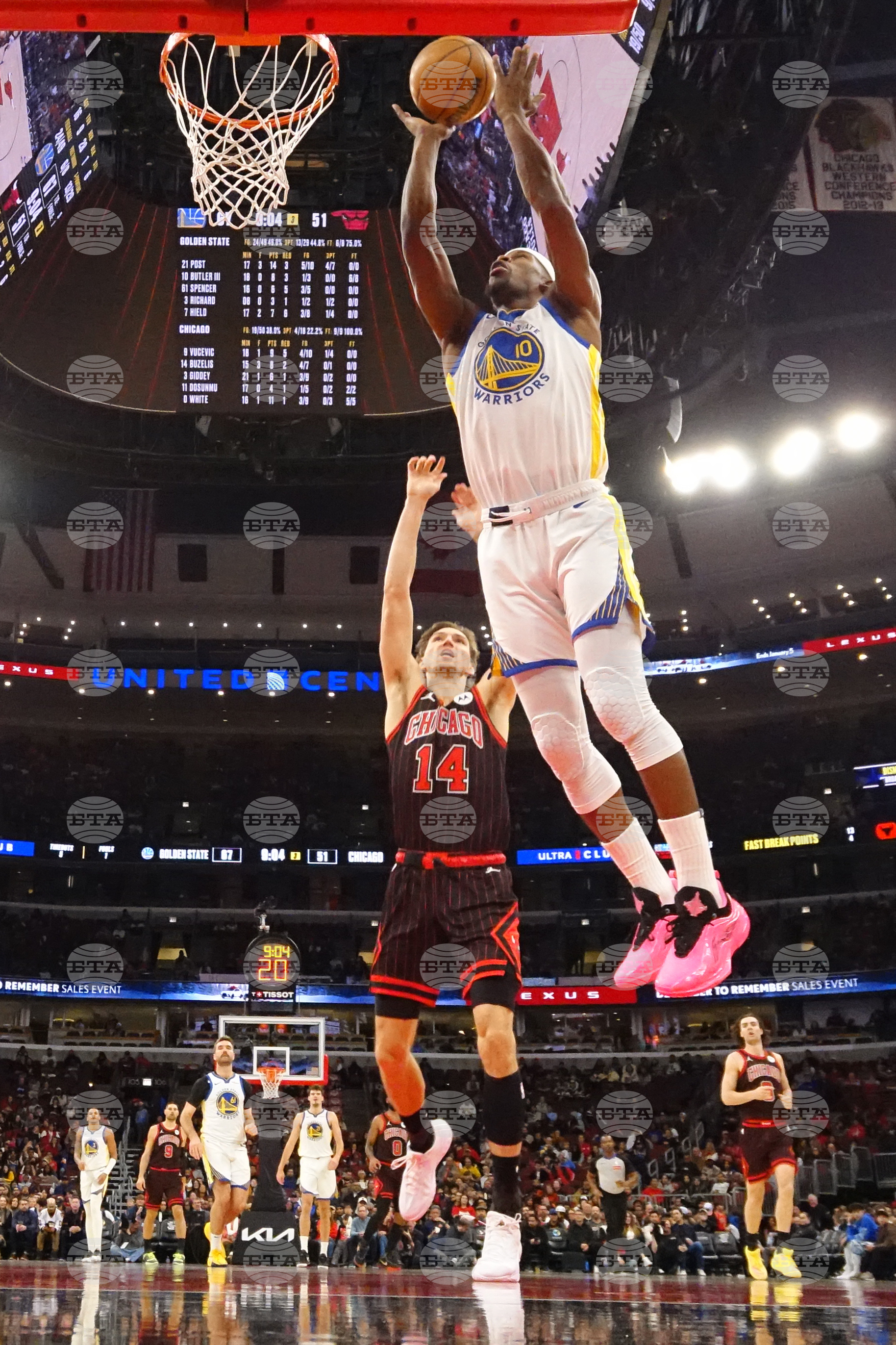 Warriors Bulls Basketball