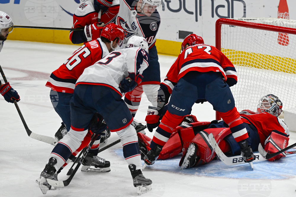 Blue Jackets Capitals Hockey