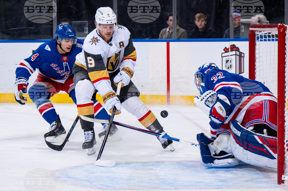 CORRECTION Golden Knights Rangers Hockey