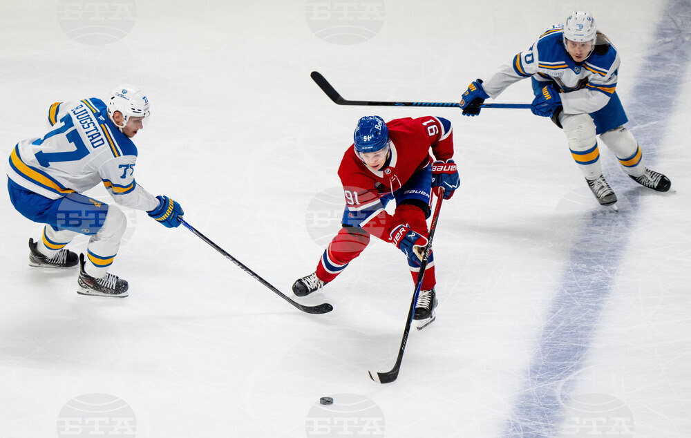 Blues Canadiens Hockey