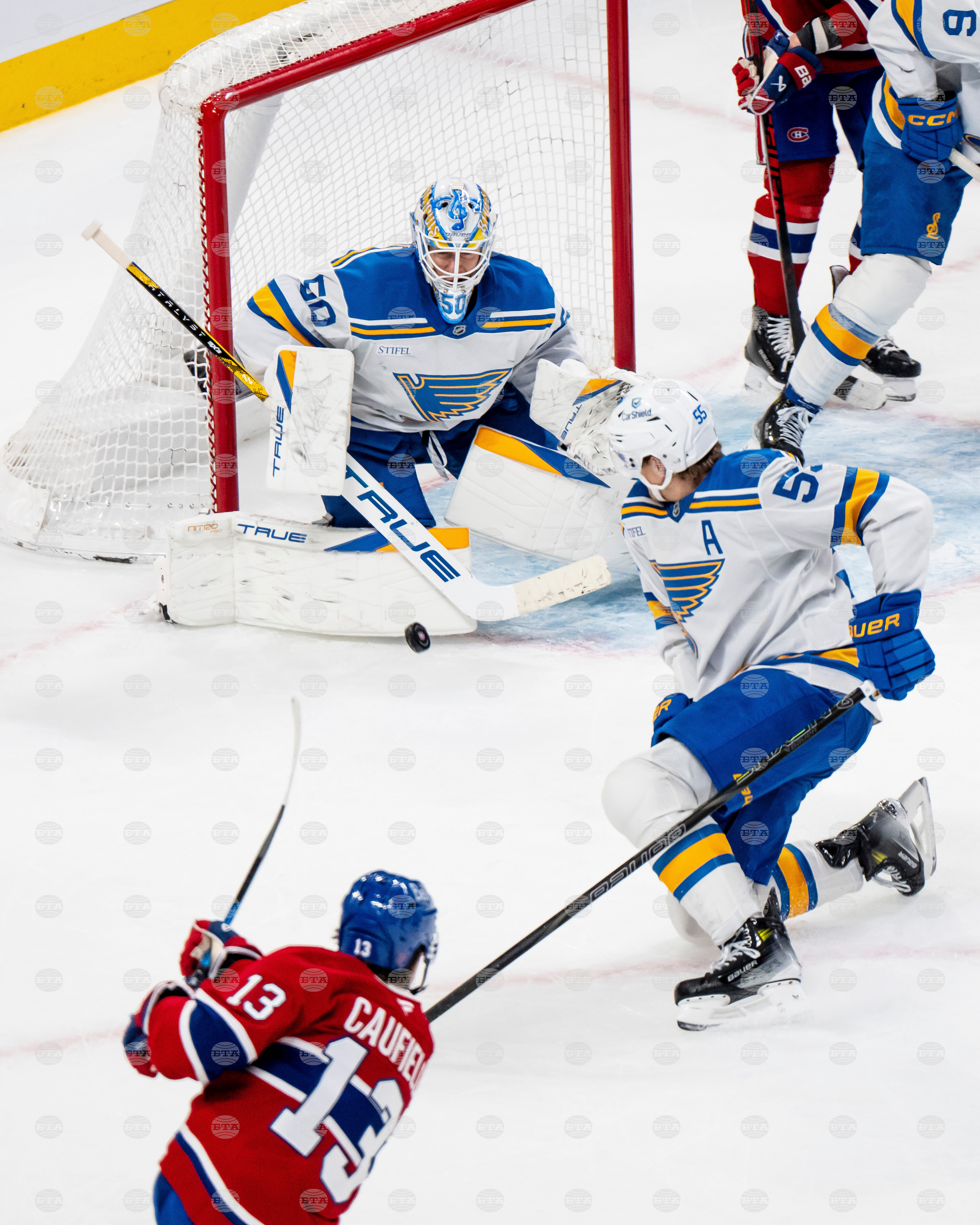 Blues Canadiens Hockey