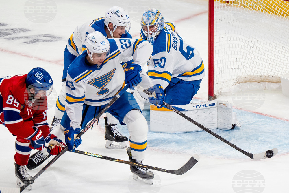 Blues Canadiens Hockey