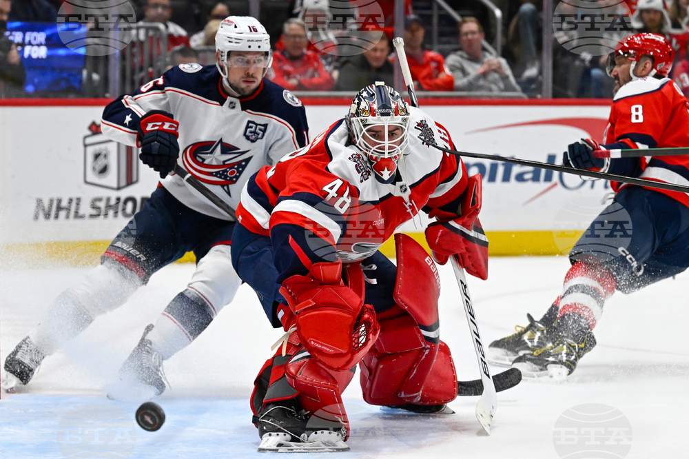 Blue Jackets Capitals Hockey