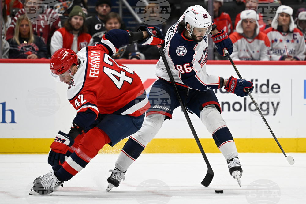 Blue Jackets Capitals Hockey