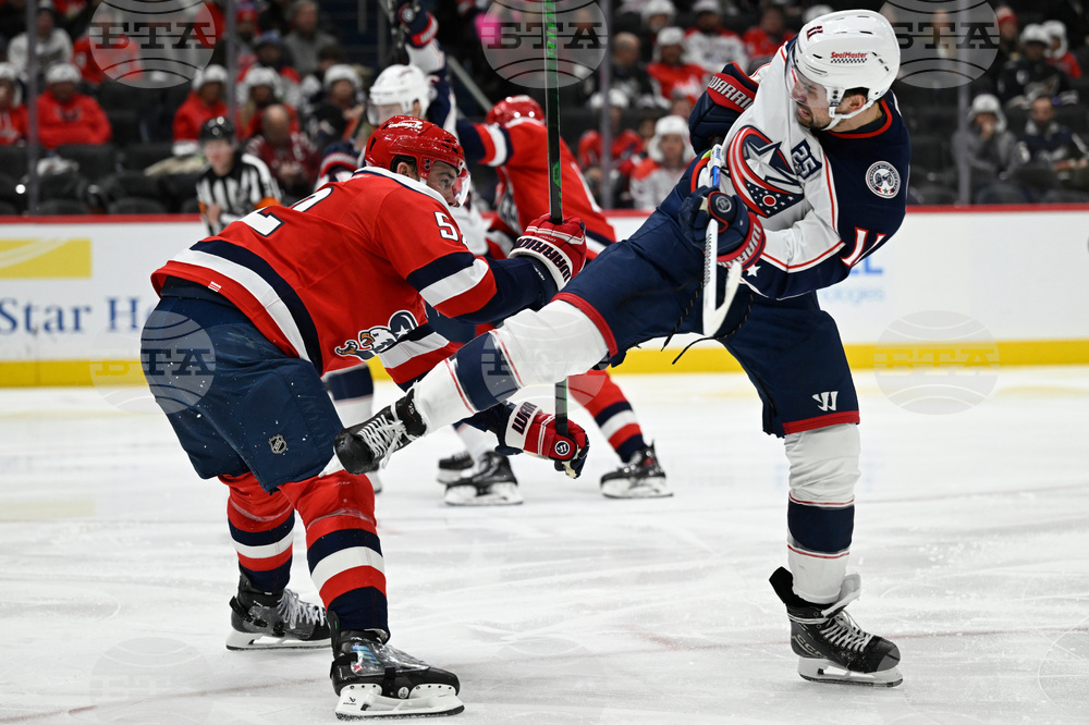 Blue Jackets Capitals Hockey