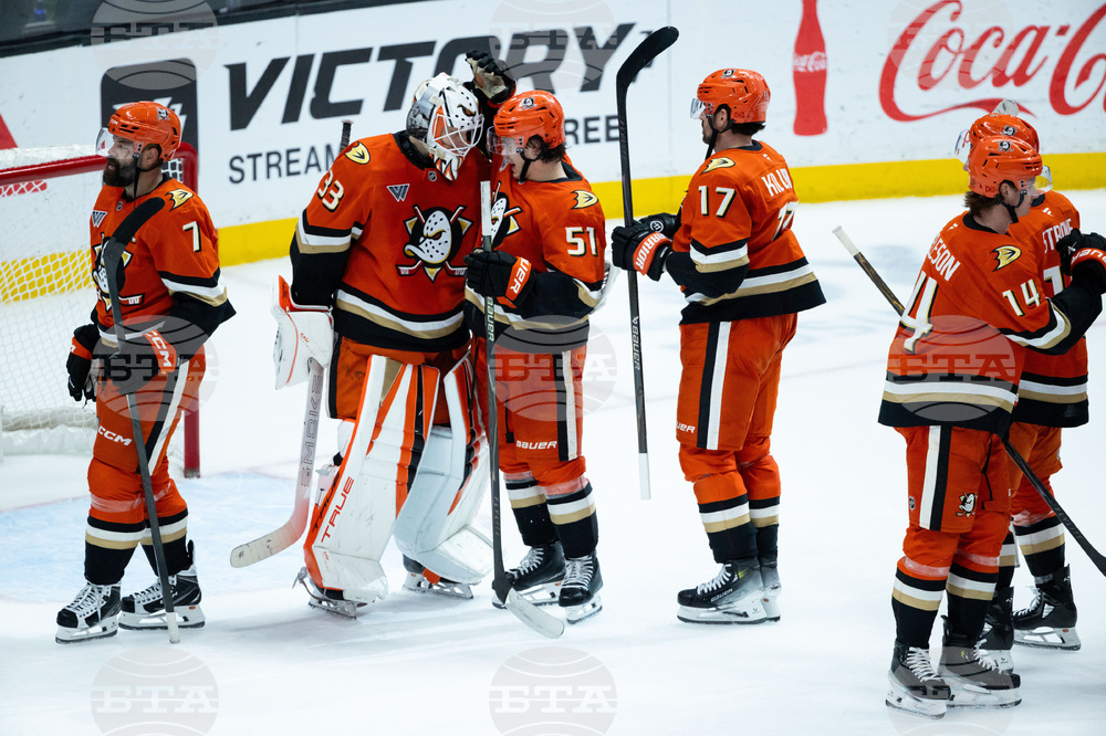 Blackhawks Ducks Hockey