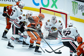 Blackhawks Ducks Hockey