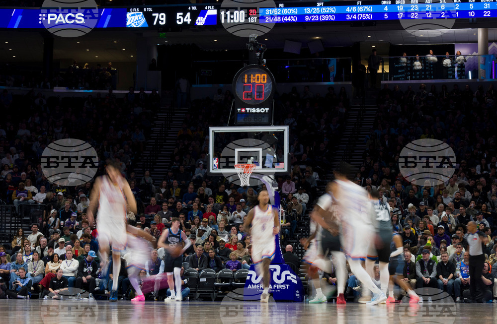 Thunder Jazz Basketball