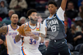 Thunder Jazz Basketball