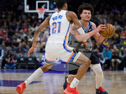 Thunder Jazz Basketball