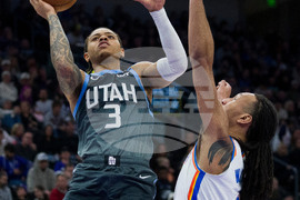 Thunder Jazz Basketball