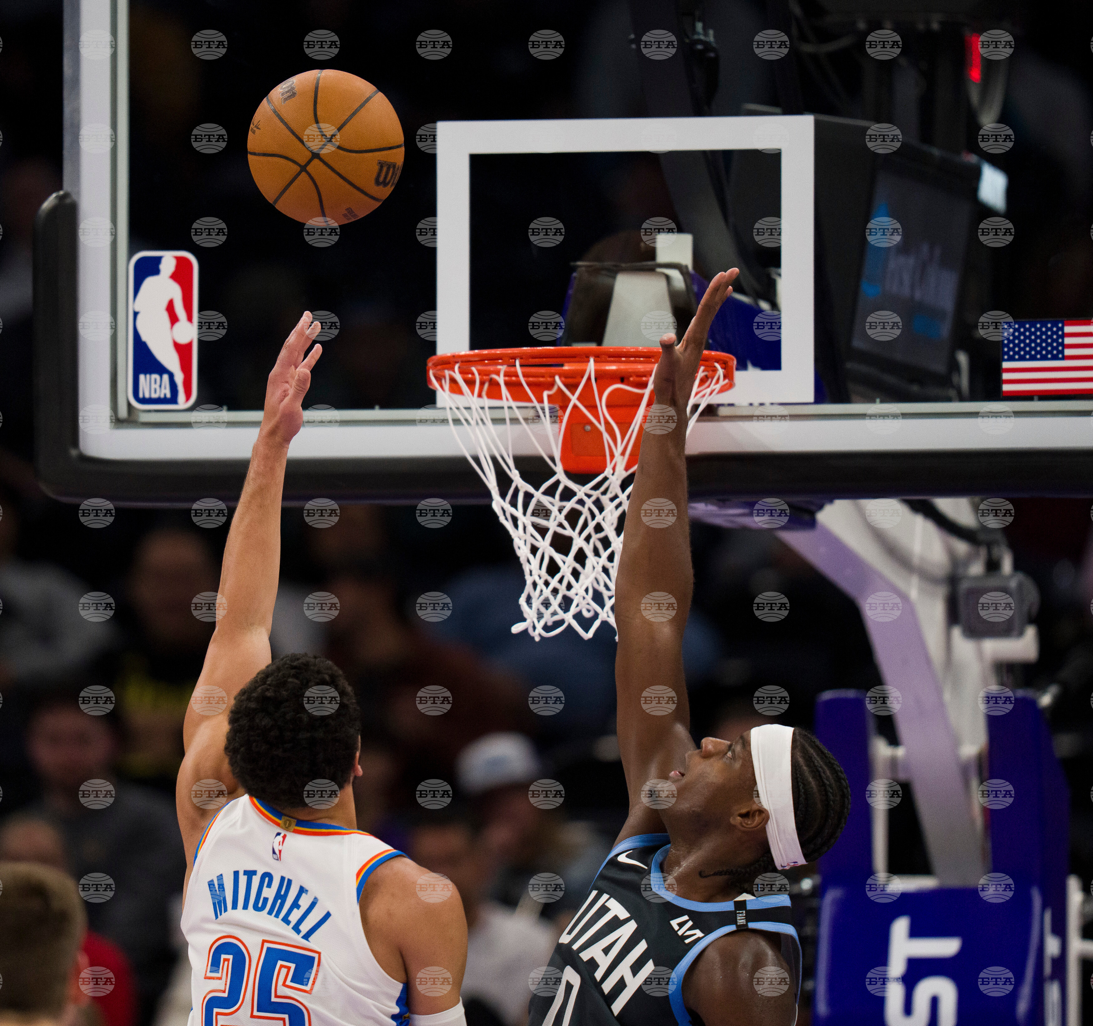 Thunder Jazz Basketball