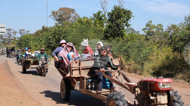 Екслидерът на Камбоджа заяви, че страната е "отвърнала на удара"