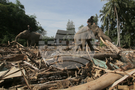 Indonesia Extreme Weather Asia Flooding