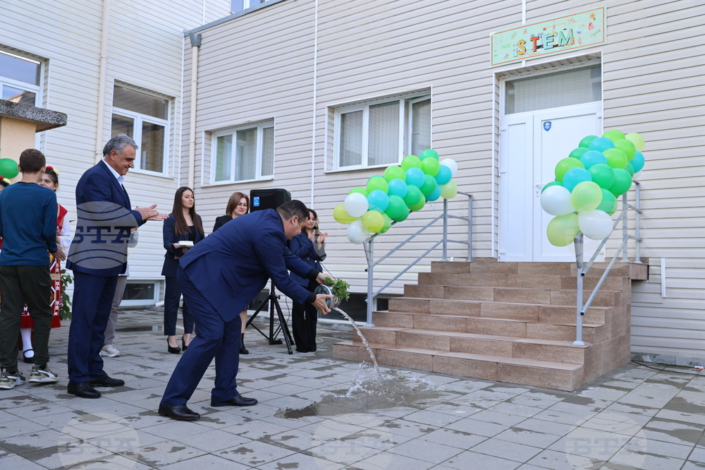 Село Скутаре - Красимир Вълчев - новоизградено STEM пространство - откриване