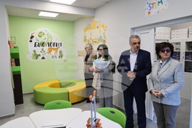 Село Скутаре - Красимир Вълчев - новоизградено STEM пространство - откриване